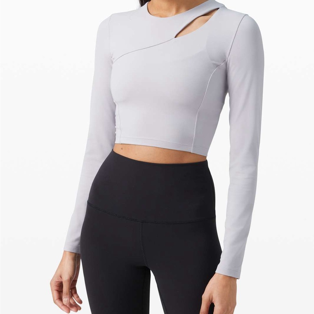 Lululemon Aligned Angles Crop Top - 8